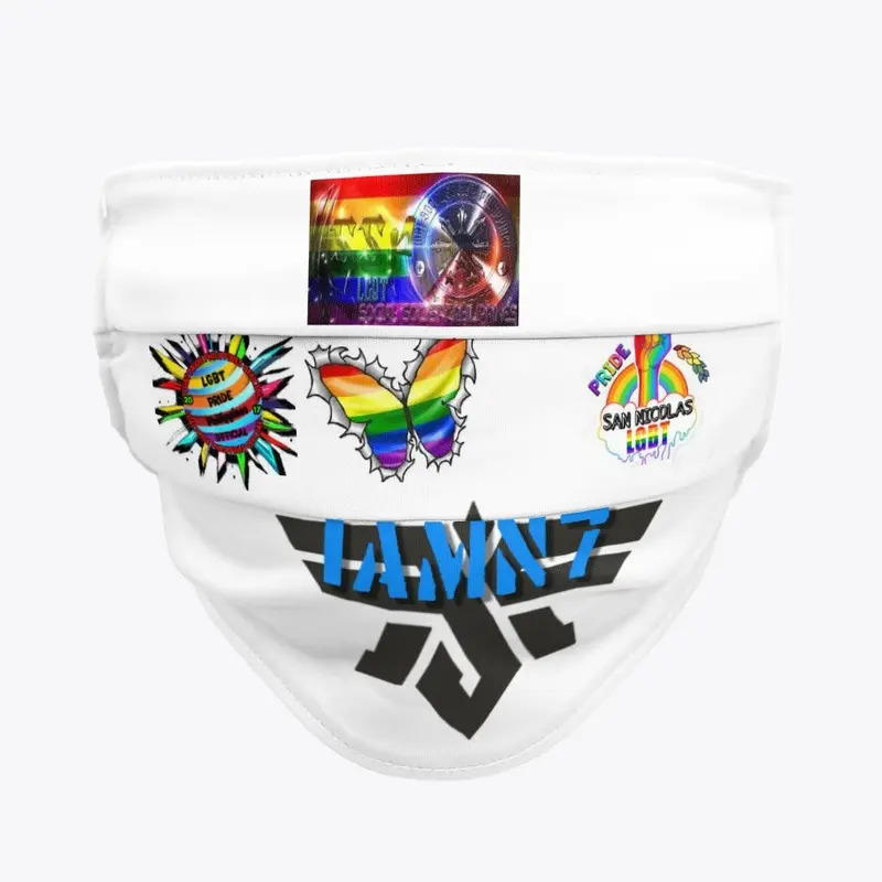 IAMN7 lGBTQ FACEMASK